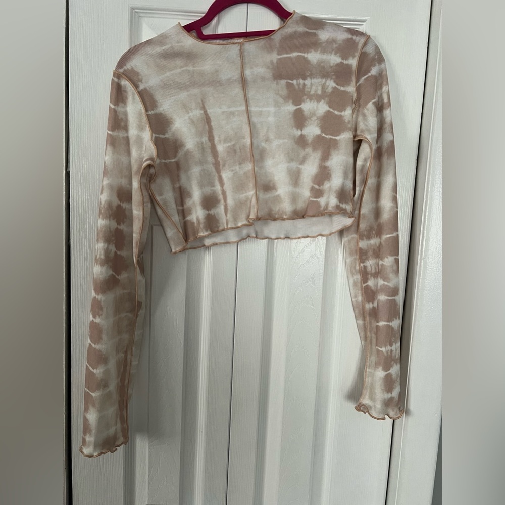 brand new with tags adika tie dye long sleeve top